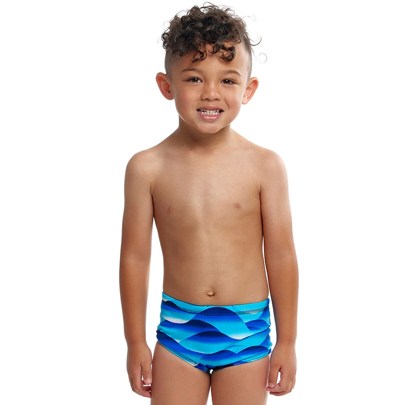 Funky Trunks - Storm Buoy - Toddler Boys Eco Printed Trunks 3 Funky Trunks - Storm Buoy - Toddler Boys Eco Printed Trunks