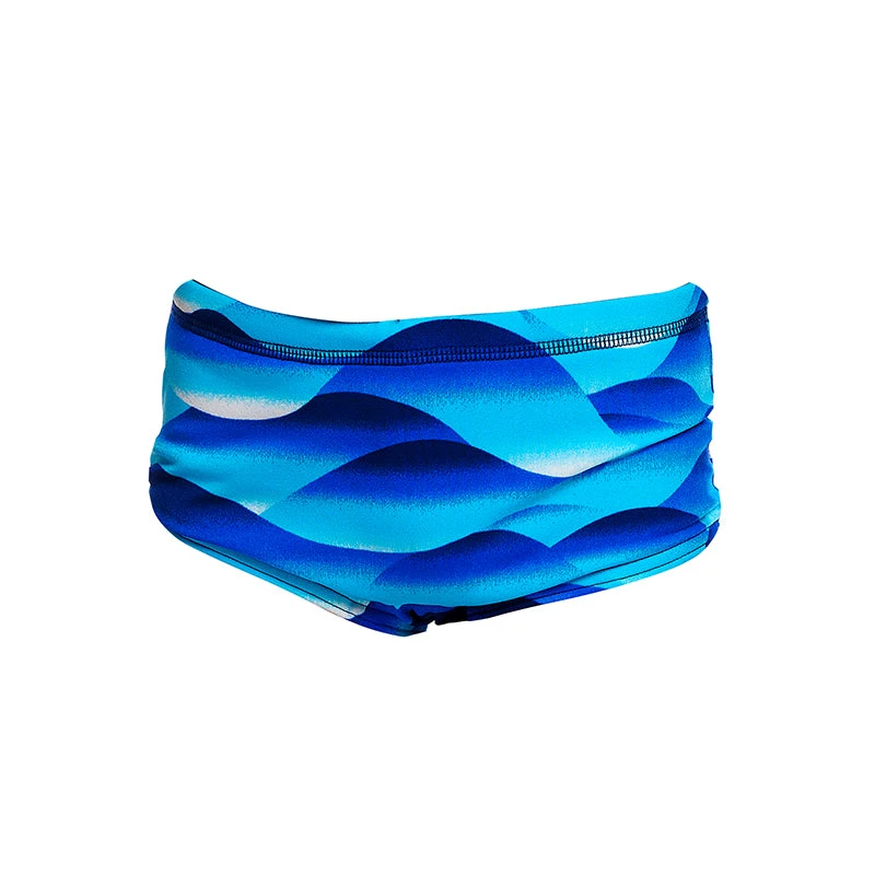 Funky Trunks - Storm Buoy - Toddler Boys Eco Printed Trunks 4 Funky Trunks - Storm Buoy - Toddler Boys Eco Printed Trunks - Image 2