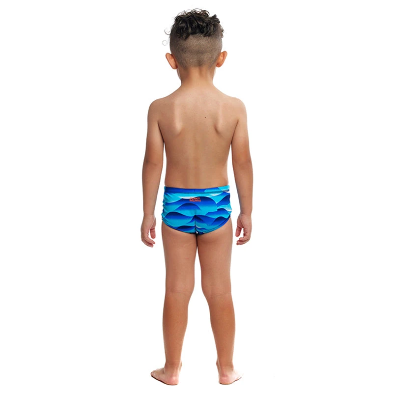 Funky Trunks - Storm Buoy - Toddler Boys Eco Printed Trunks 5 Funky Trunks - Storm Buoy - Toddler Boys Eco Printed Trunks - Image 3