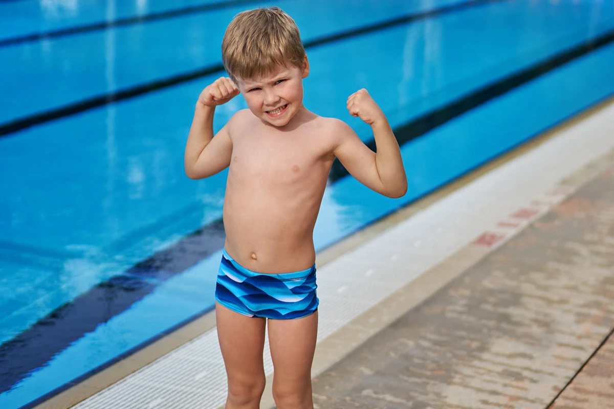 Funky Trunks - Storm Buoy - Toddler Boys Eco Printed Trunks 8 Funky Trunks - Storm Buoy - Toddler Boys Eco Printed Trunks - Image 6