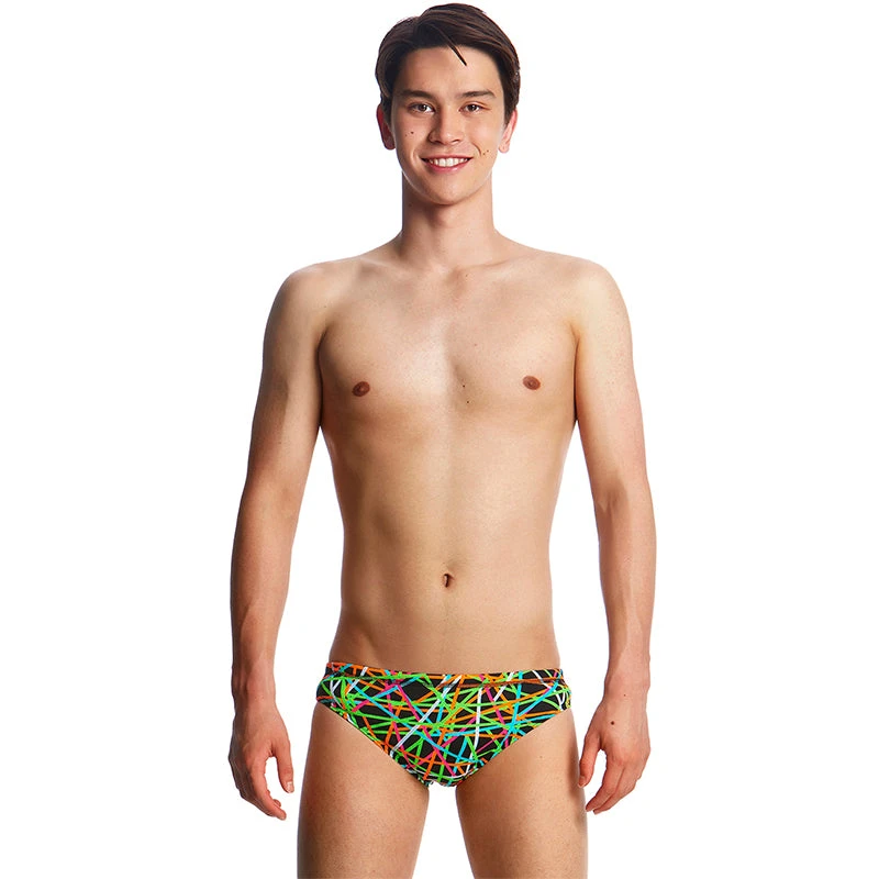 Funky Trunks - Strapped In Boys Classic Briefs 3 Funky Trunks - Strapped In Boys Classic Briefs
