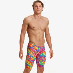 Funky Trunks - Stroke Rate - Mens Training Jammers -Swimwear Haven Shop funky trunks stroke rate mens training jammers 5