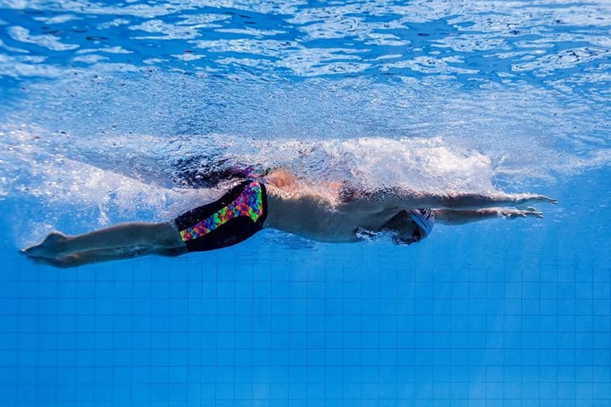 Funky Trunks - Stroke Rate Navy - Boys Training Jammers 8 Funky Trunks - Stroke Rate Navy - Boys Training Jammers - Image 6