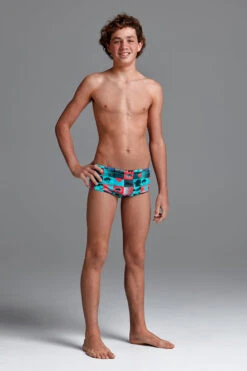Funky Trunks - Sunset Strip - Boys Classic Trunks 9 Funky Trunks - Sunset Strip - Boys Classic Trunks -Swimwear Haven Shop funky trunks sunset strip boys classic trunks 5