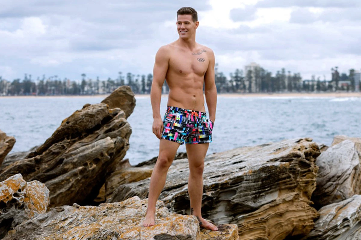 Funky Trunks - Test Signal Mens Shorty Shorts 7 Funky Trunks - Test Signal Mens Shorty Shorts - Image 5