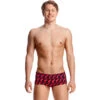 Funky Trunks - The Great Sausage Run Mens Plain Front Trunks 1 Funky Trunks - The Great Sausage Run Mens Plain Front Trunks -Swimwear Haven Shop funky trunks the great sausage run plain front trunks 1