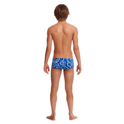 Funky Trunks - Ticker Tape - Boys Classic Trunks 8 Funky Trunks - Ticker Tape - Boys Classic Trunks -Swimwear Haven Shop funky trunks ticker tape boys classic trunks 3