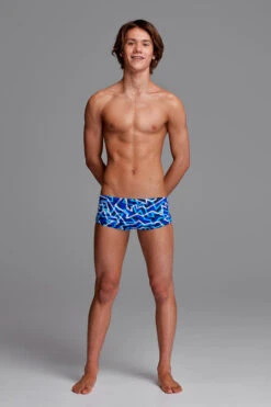 Funky Trunks - Ticker Tape - Boys Classic Trunks 9 Funky Trunks - Ticker Tape - Boys Classic Trunks -Swimwear Haven Shop funky trunks ticker tape boys classic trunks 4