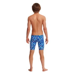 Funky Trunks - Ticker Tape - Boys Training Jammers -Swimwear Haven Shop funky trunks ticker tape boys training jammers 3