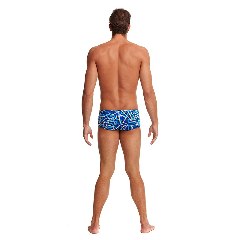 Funky Trunks - Ticker Tape - Mens Classic Trunks 5 Funky Trunks - Ticker Tape - Mens Classic Trunks - Image 3