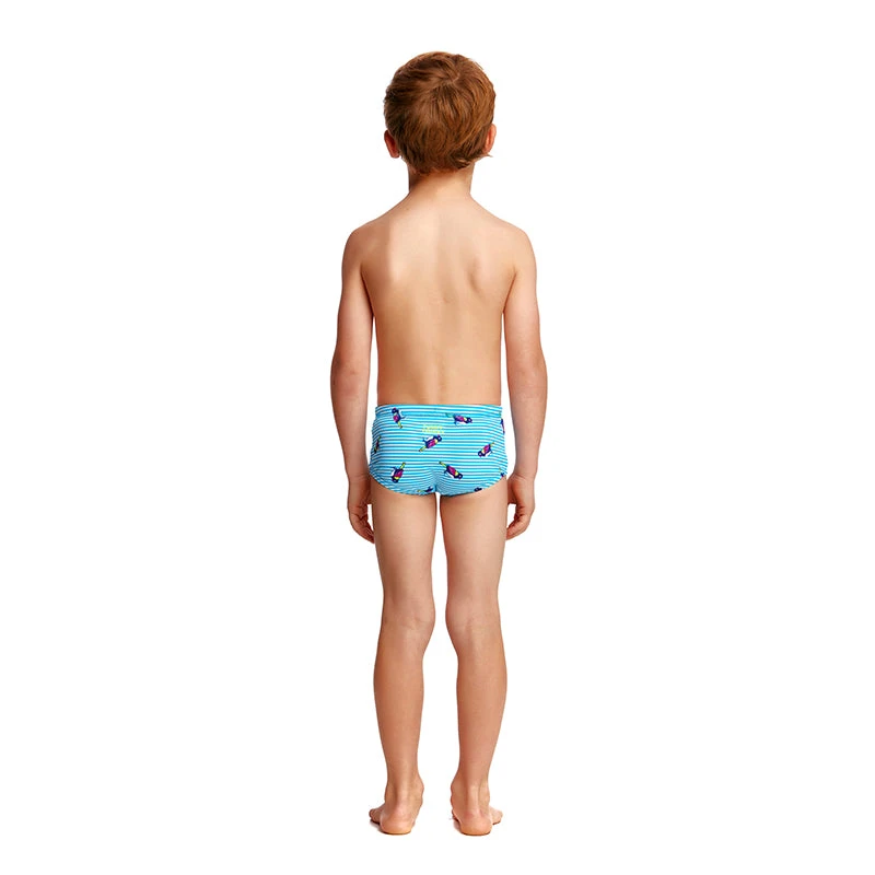 Funky Trunks - Tweety Tweet Toddler Boys Printed Trunk 5 Funky Trunks - Tweety Tweet Toddler Boys Printed Trunk - Image 3