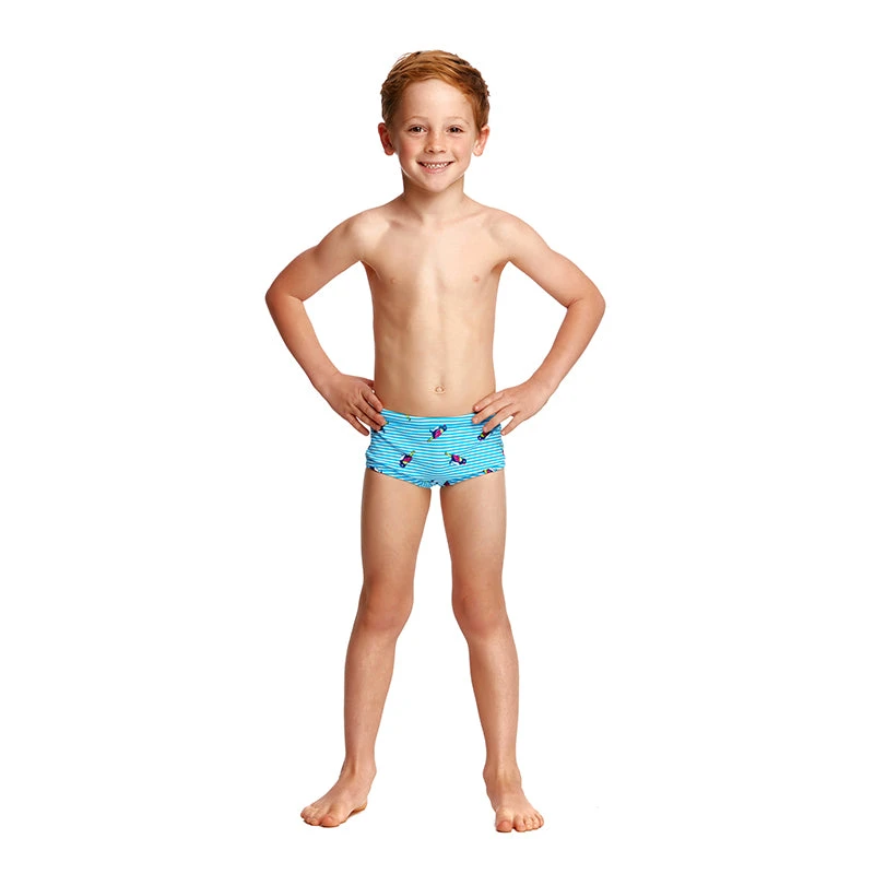 Funky Trunks - Tweety Tweet Toddler Boys Printed Trunk 6 Funky Trunks - Tweety Tweet Toddler Boys Printed Trunk - Image 4