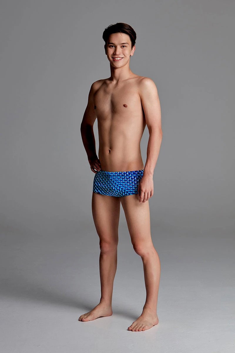 Funky Trunks - Vapour Scale Boys Classic Trunks 6 Funky Trunks - Vapour Scale Boys Classic Trunks - Image 4
