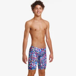 Funky Trunks - Video Star - Boys Training Jammers -Swimwear Haven Shop funky trunks video star boys training jammers 3