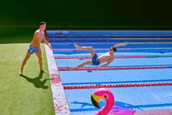 Funky Trunks - White Stripes Mens Shorty Shorts Short 13 Funky Trunks - White Stripes Mens Shorty Shorts Short -Swimwear Haven Shop funky trunks white stripes mens shorty shorts short 6