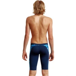 Funky Trunks - Wild Water - Boys Eco Training Jammers 13 Funky Trunks - Wild Water - Boys Eco Training Jammers -Swimwear Haven Shop funky trunks wild water boys training jammers 4