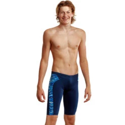 Funky Trunks - Wild Water - Boys Eco Training Jammers 14 Funky Trunks - Wild Water - Boys Eco Training Jammers -Swimwear Haven Shop funky trunks wild water boys training jammers 5
