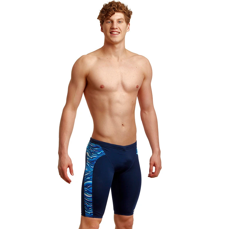 Funky Trunks - Wild Water - Mens Eco Training Jammers 7 Funky Trunks - Wild Water - Mens Eco Training Jammers - Image 5