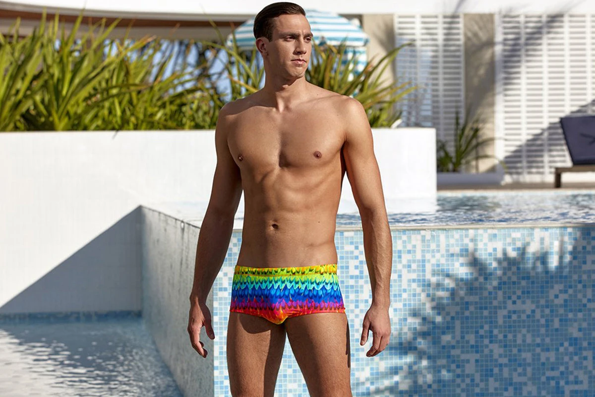 Funky Trunks - Wing It - Mens Plain Front Trunks 8 Funky Trunks - Wing It - Mens Plain Front Trunks - Image 6