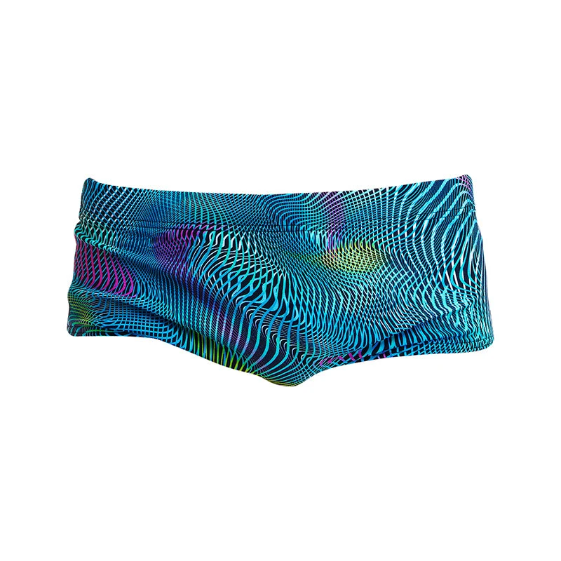 Funky Trunks - Wires Crossed - Boys Sidewinder Trunks 4 Funky Trunks - Wires Crossed - Boys Sidewinder Trunks - Image 2