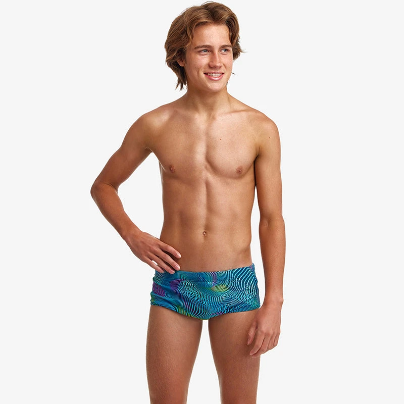 Funky Trunks - Wires Crossed - Boys Sidewinder Trunks 6 Funky Trunks - Wires Crossed - Boys Sidewinder Trunks - Image 4