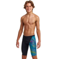 Funky Trunks - Wires Crossed - Boys Training Jammers 10 Funky Trunks - Wires Crossed - Boys Training Jammers -Swimwear Haven Shop funky trunks wires crossed boys training jammers 4