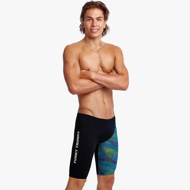 Funky Trunks - Wires Crossed - Mens Training Jammers 8 Funky Trunks - Wires Crossed - Mens Training Jammers - Image 6